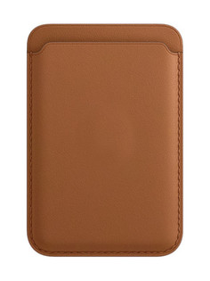 Чехол-бумажник для APPLE iPhone 12 / 12 Pro / 12 Pro Max / 12 mini Leather Wallet with MagSafe Saddle Brown MHLR3ZE/A
