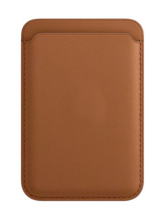 Чехол-бумажник APPLE iPhone Leather Wallet with MagSafe Saddle Brown MHLR3ZE/A