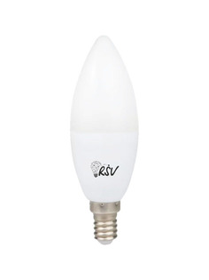 Лампочка RSV C37 E14 7W 160-265V 4000K 630Lm RSV-C37-7W-4000K-E14