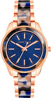 fashion наручные женские часы Anne Klein 3214RGNV. Коллекция Plastic