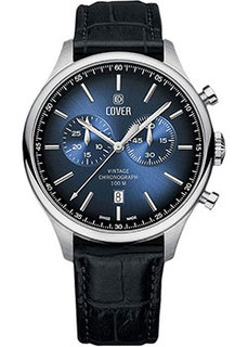 Швейцарские наручные мужские часы Cover CO192.05. Коллекция Chapman Chronograph