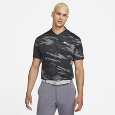 Мужская рубашка-поло для гольфа Nike Dri-FIT ADV Tiger Woods - Серый