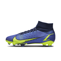 Футбольные бутсы для игры на твердом грунте Nike Mercurial Superfly 8 Pro FG - Синий