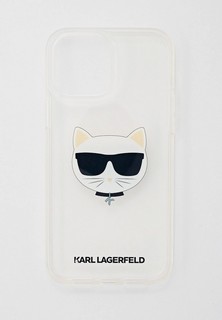 Чехол для iPhone Karl Lagerfeld 13 Pro Max, PC/TPU Choupette Transparent