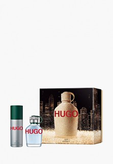 Набор парфюмерный Hugo Boss Hugo Green Туалетная вода 75мл+део-спрей 150 мл