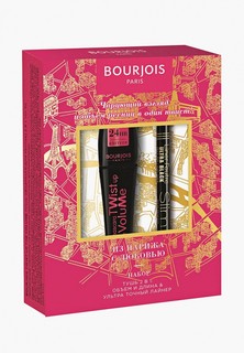 Набор для макияжа глаз Bourjois Подарочный 24hr edition twist up the volume mascara + liner feutre