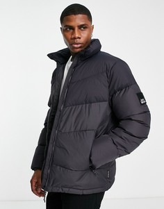 Черная пуховая куртка Jack Wolfskin 365 Fearless-Черный цвет
