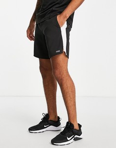 Спортивные шорты с контрастными вставками ASOS 4505-Черный цвет