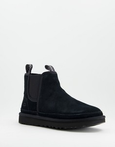 Черные ботинки челси из овчины Ugg Neumel-Черный цвет