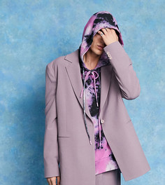 Сиреневый oversized-пиджак COLLUSION-Фиолетовый цвет
