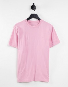 Светло-розовая футболка с логотипом American Eagle-Розовый цвет