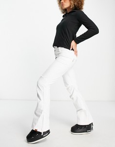 Белые горнолыжные брюки Roxy Rising High-Белый