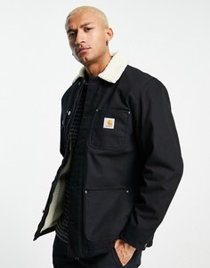 Черное пальто на подкладке Carhartt WIP Fairmount-Черный цвет