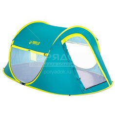 Палатка 2 мест, 145х100 см, 1 комн, с москитной сеткой, Bestway, Coolmount 2, 68086BW