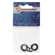 С Прокладки набор д/подводки воды 1/2" 4шт резина MasterProf инд.упак 131300