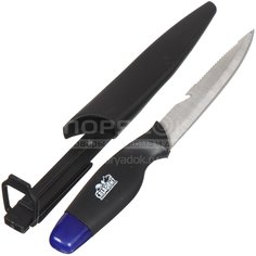 Нож туристический Следопыт PF-PK-02 в чехле нетонущий, 13.5 см