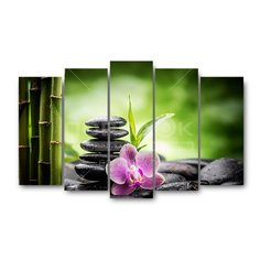 Картина модульная, 125х80 см, 5 модулей, X-019H