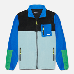 Мужская куртка RIPNDIP Alameda Color Block Polar Fleece, цвет голубой