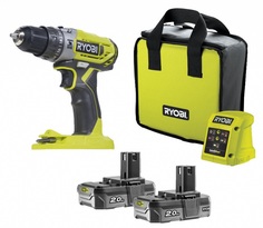Ударная дрель-шуруповерт Ryobi R18PD2-220S