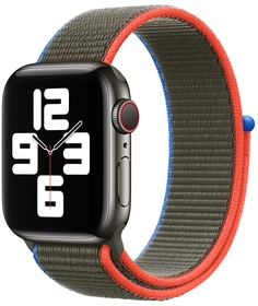 Ремешок Apple Sport Band для Apple Watch 40мм (оливковый)