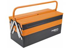 Ящик для инструментов Neo Tools 84-100 (черно-оранжевый)