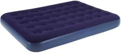 Надувная кровать RELAX FLOCKED AIR BED KING (темно-синий)