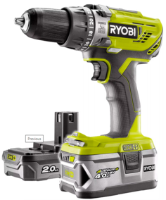 Ударная дрель-шуруповерт Ryobi R18PD3-242S