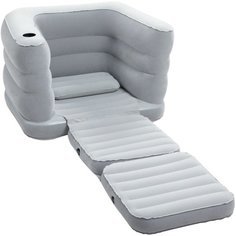 Надувное кресло Intex Multi Max II (серый)