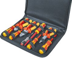 Набор ручного инструмента Navigator NHT-Ind01-H9 (красно-желтый)