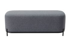 Пуф sofa (europe style) серый 122.0x47.0x42.0 см.