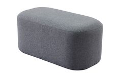 Пуф sofa (europe style) серый 80.0x38.0x40.0 см.