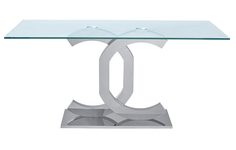 Стол обеденный (europe style) прозрачный 160.0x76.0x90.0 см.