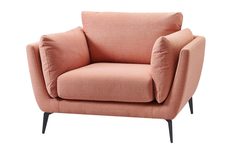 Кресло amsterdam (europe style) розовый 117.0x87.0x91.0 см.