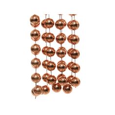 Гирлянда из маленьких бусинок Kaemingk терракот 270 см