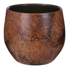 Кашпо Edelman garden Oliver бронзовое 29х29х26 см