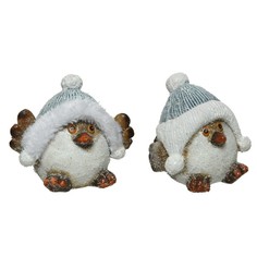 Украшение декоративное Kaemingk птичка 12х12х11 см в ассортименте