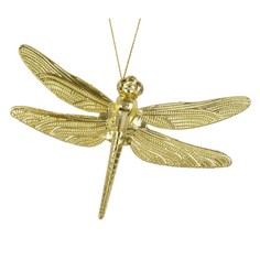 Игрушка елочная Kaemingk стрекоза 10 см