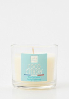 Свеча ароматическая Arome Le Comptoir De Paris парфюмированная, "COCO CITRON" (ЛИМОННЫЙ КОКОС)