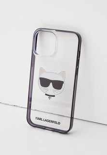 Чехол для iPhone Karl Lagerfeld 13 Pro Max, PC/TPU Choupette Transparent/Black