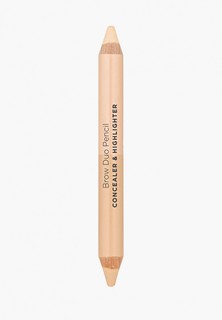 Карандаш для бровей Billion Dollar Brows консилер и хайлайтер Brow Duo Pencil, 5 г