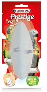 Кость каракатицы Versele-Laga Prestige Sepia Mineral для попугаев, 16см