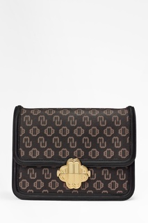 Коричневая сумка CloverPrint Maje