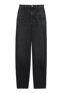 Темно-серые джинсы с высокой посадкой Claudie Pierlot