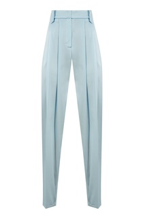 Голубые шелковые брюки Magda Butrym