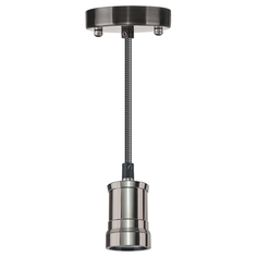 Светильники подвесные светильник подвесной Navigator 61 520 NIL-SF01-005-E27 60Вт 1,5м металлический черный хром