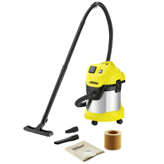 Строительные пылесосы пылесос строительный KARCHER WD 3 P Premium 17л 1000Вт