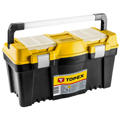 Ящики для инструмента ящик для инструментов TOPEX 22", 550x270x270 мм