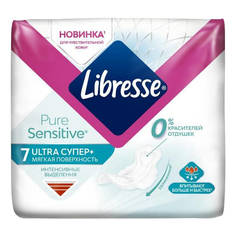 Прокладки и тампоны прокладки LIBRESSE Pure Sensitive Ultra Супер 7шт