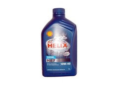 Масла для четырехтактных двигателей полусинтетические масло моторное SHELL Helix Diesel+/HX7 10W40 1л