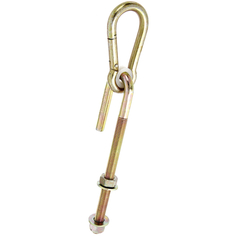 Консоли, крюки, держатели крюк для качелей GAH ALBERTS М12/200мм до 70кг